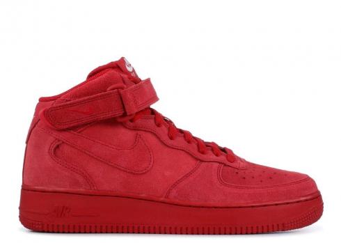 Nike Air Force 1 Mid Gs Gym Bianco Rosso 314195-603