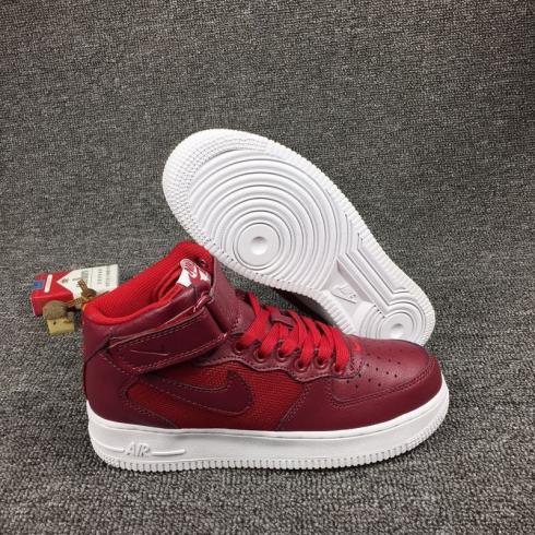 Nike Air Force 1 Mid LV8 Team Rood Wit 820342-600