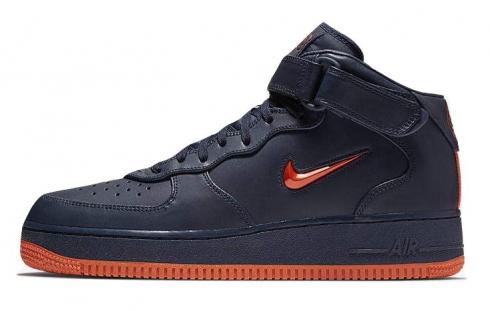 *<s>Buy </s>Nike Air Force 1 Mid NYC Finest Obsidian Brilliant Orange AO1639-400<s>,shoes,sneakers.</s>