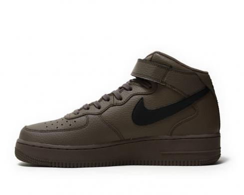 Nike Air Force 1 Mid Ridgerock Noir Chaussures de course pour hommes 315123-205