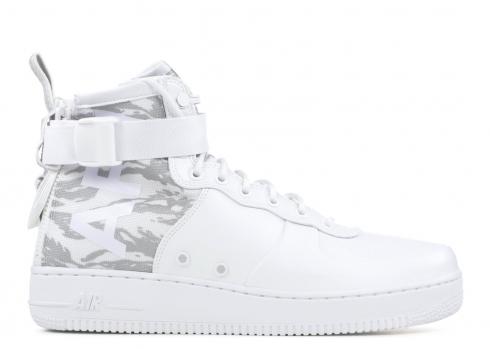 Nike Air Force 1 Sf Af1 Mid Prm Cargo Wit Khaki AA1129-100