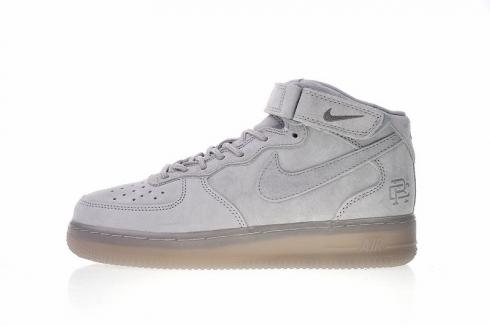 Reigning Champ x Nike Air Force 1 Mid 07 Lichtgrijs tandvlees 807626-218