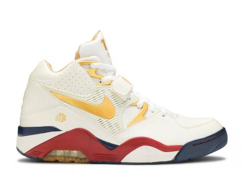 Nike Air Force 180 Finishline 25th Anniversary Gold Midnight Metallic Varsity Navy White Red 316274-171