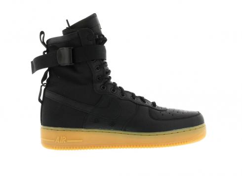Nike SF Air Force 1 QS Black Gum รองเท้าวิ่งผู้ใหญ่ 859202-100