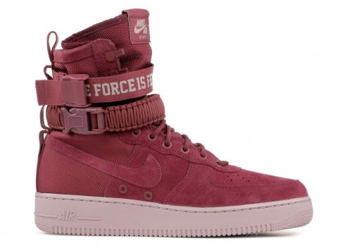 Nike Air Force 1 Special Force Vintage Wine Womens Boots AJ1700-600