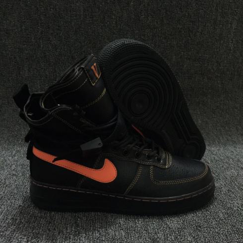 Giày Nike Special Forces Air Force 1 Faded Olive Black Orange