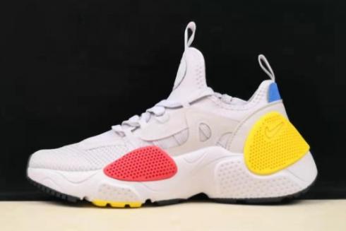 2019 Nike Huarache EDGE Vast Grey Tour Jaune Neptune Vert Photo Bleu AT4025 002