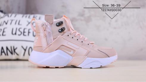 Botas Zapatillas Nike Air Huarache Acrnm 핑크 화이트 스니커즈