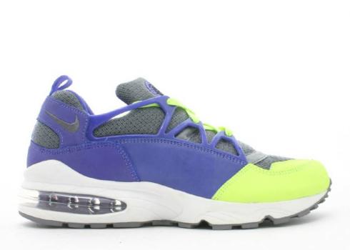 Nike Air Huarache Burst Ad21 Neon สีเทา สีเหลือง สีม่วง Persimmon Cool 309684-701