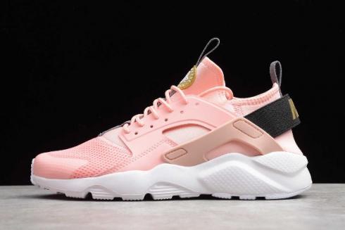 2019 Womens Nike Air Huarache Run Ultra Pink Dark Grey Black 859594 600