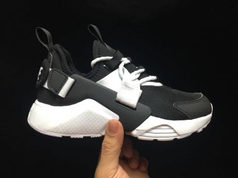 NIKE AIR HUARACHE RUN ULTRA BR 男女通用跑步鞋 黑白