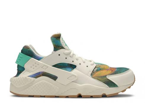 Nike Air Huarache Run Print Alternatif Galaxy Crimson Menta Sail Hyper AQ0533-100