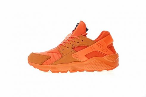 Sepatu Lari Nike Air Huarache Run QS Chicago Orange AJ5578-800