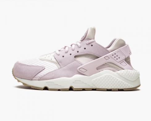 Nike Air Huarache Run TXT Bleached Lilac Womens Running Shoes 818597-500