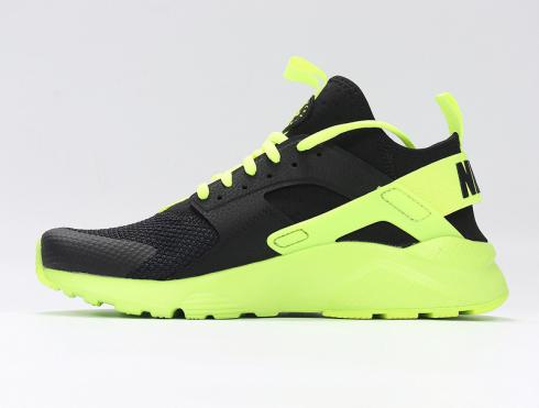 Nike Air Huarache Run Ultra 黑綠男士跑步鞋 819685-116