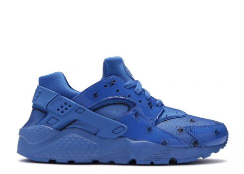 Nike Huarache Run Se Gs Royal Azul 909143-401