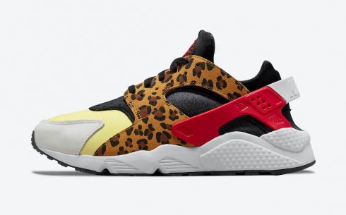 Nike Air Huarache SNKRS Day Bianche Leopard Nere Maroon DM9092-700