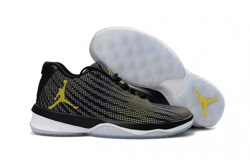 Nike Air Jordan 2017 Basketball Herrenschuhe Sneaker Schwarz Dunkelgelb