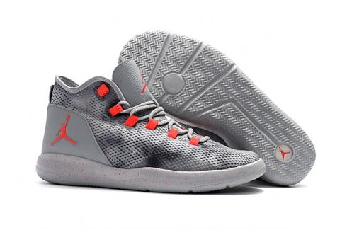 Sepatu Kasual Nike Air Jordan 2017 Abu-abu Oranye