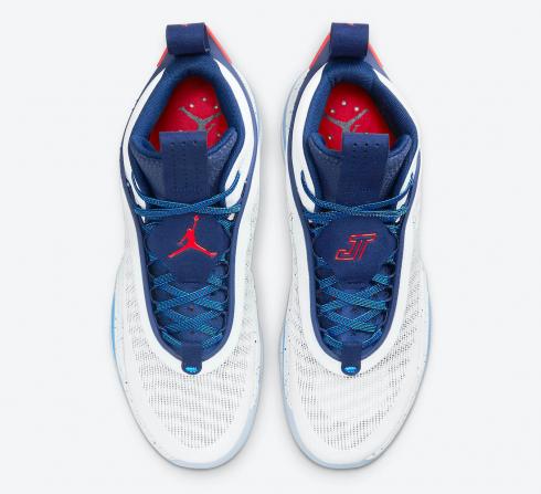 Air Jordan 36 SE Jayson Tatum PE White Blue Void Photo Blue University