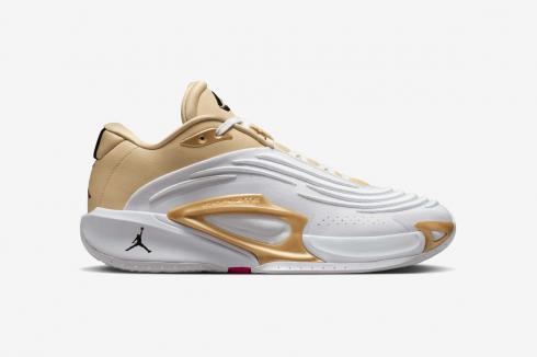 Jordan Luka 3 Se FZ2464-100 White Metallic Black Gold Team