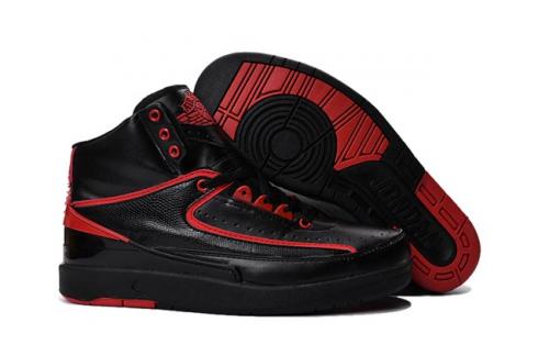 Nike Air Jordan 2 Retro II Alternate 87 Sort Gym Rød 834274 001