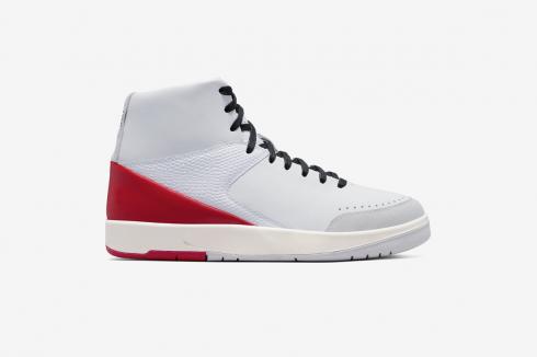 Wmns Air Jordan 2 Retro Se X Nina Chanel DQ0558-160 White Sail Gym Red
