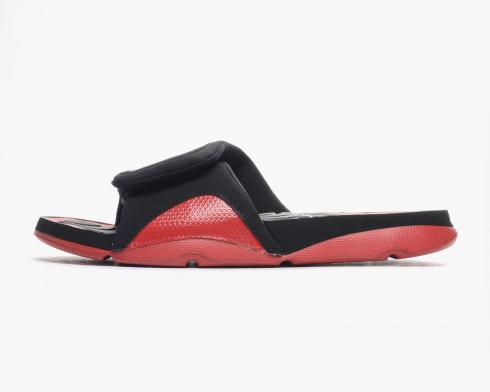 Air Jordan Hydro 4 IV Retro Bred Giày sandal màu đỏ đen 705171-001