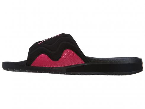 Air Jordan Hydro Retro 4 黑色粉紅女用涼鞋拖鞋 705175-009
