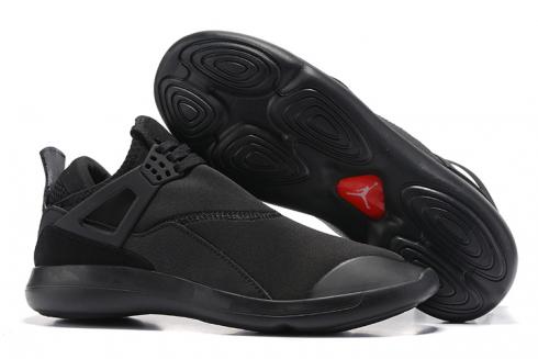 Nike Air Jordan Fly 89 AJ4 รองเท้าวิ่งสีดำทั้งหมด