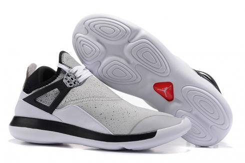 Sepatu Lari Nike Air Jordan Fly 89 AJ4 Putih Hitam