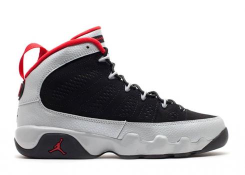 Air Jordan 9 Retro Gs Johnny Kilroy Metalik Platin Spor Salonu Siyah Kırmızı 302359-012,ayakkabı,spor ayakkabı