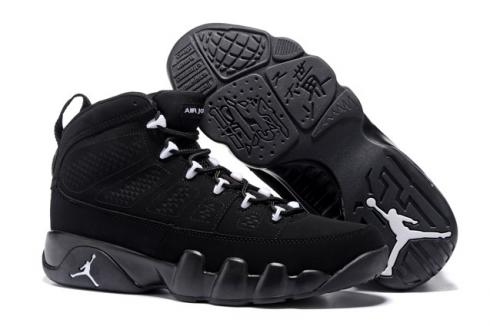 Nike Air Jordan 9 Retro IX Antrasiitinvalkoiset mustat kengät 302370-013 Unisex