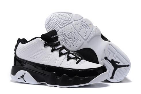 Nike Air Jordan 9 IX Retro Low Chaussures Homme Blanc Noir 832822 102