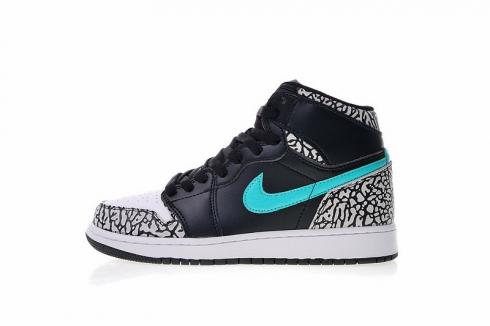Nike Air Jordan 1 High Atmos Elephant Noir Blanc Bleu 838850-013