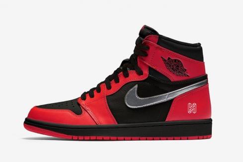 Nike Air Jordan 1 Retro High OG 黑色健身房紅色金屬銀 575088-060
