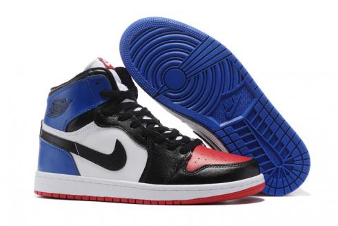 รองเท้าบาสเก็ตบอล Nike Air Jordan I 1 Retro Royal Blue Black Red White