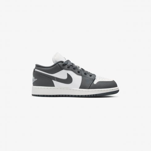 Air Jordan 1 Lowgs 553560-044 White Summit Grey Iron