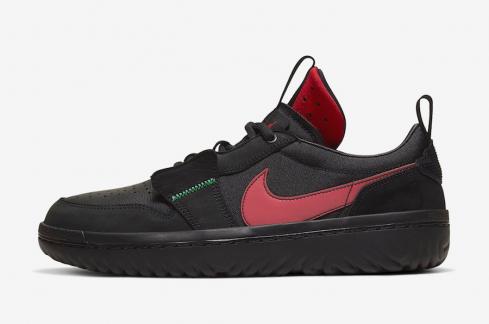 Air Jordan Ghetto Gastro X 1 Low React Fearless Green Black Varsity Red Lucky CT6416-001