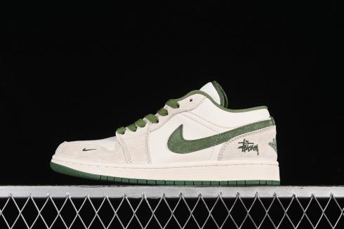 Nike Air Jordan 1 Low Sail White Olive DM5688-102