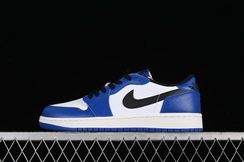 Nike Air Jordan 1 Low White Royal Blue Black CZ0790-140