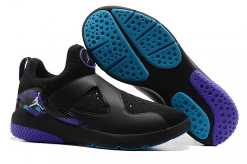 Nike Air Jordan Trainer Essentia AJ8 Schwarz-Lila, Herren-Training 2017, ganz NEU, 888122-018