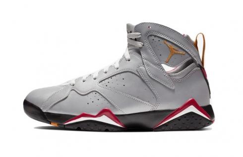 Air Jordan 7 Reflections of a Champion Argento Cardinale Rosso Nero Bronzo BV6281-006
