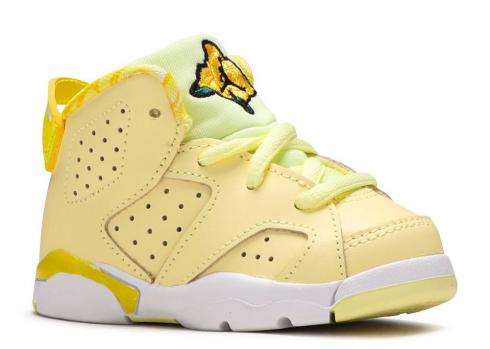 Air Jordan 6 Retro Gt Citron Tint Dynamic Yellow Black White 645127-800 ...