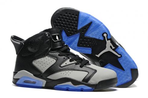Pantofi Nike Air Jordan 6 VI Retro Negru Cool Gri pentru bărbați 384664-010