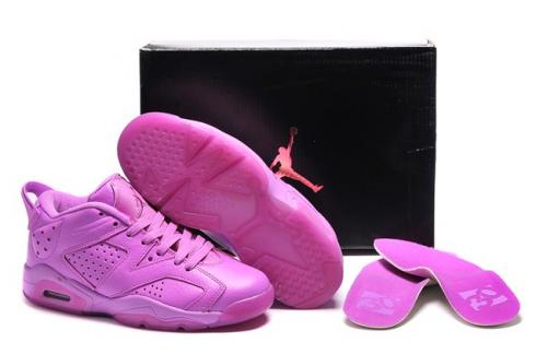 Nike Air Jordan Retro 6 VI GG GS วันวาเลนไทน์ Pink Rose 543390 109