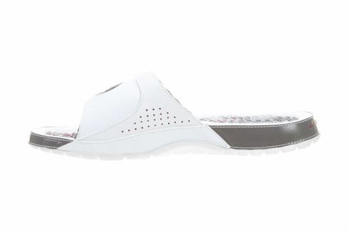Air Jordan Nike Hydro VIII Retro Sandalia Blanca Diapositivas 385073-161