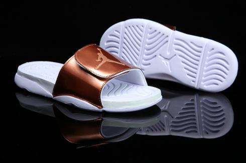 Nike Jordan Hydro 6 antikke messing herre Sandal Slides Slippers 854555-105