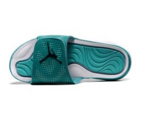 мъжки обувки Air Jordan Hydro 5 Hyper Turquoise Black White 820257-303