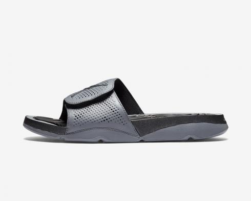 des sandales Air Jordan Hydro 5 pour hommes Cool Grey Metallic Black 820257-003